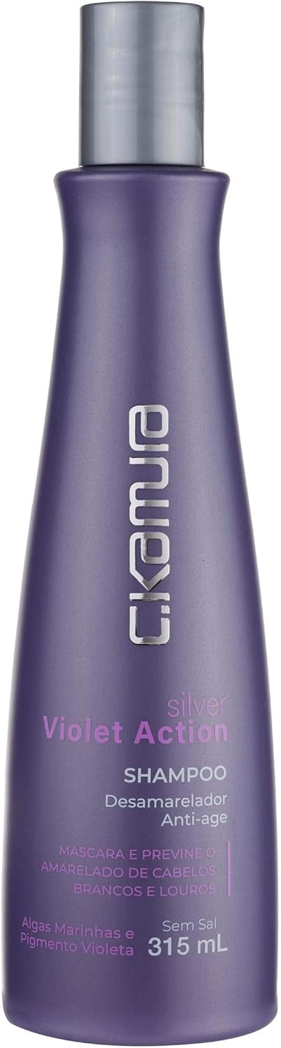 Shampoo Desamarelador Silver, C.Kamura, 315 ml