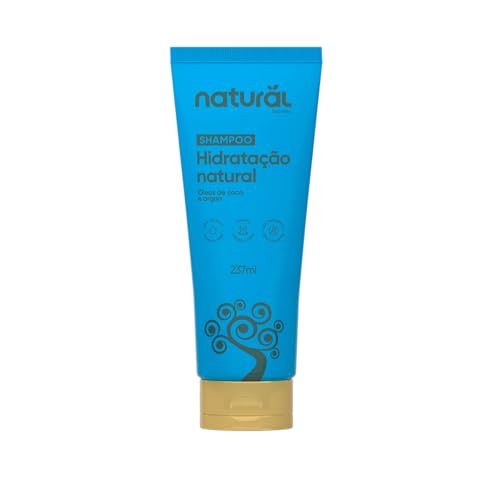 Suavetex Shampoo Natural Com Oleos De Coco E Argan 237Ml