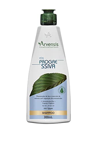 Arvensis – Shampoo Pós Progressiva 300ml | Prolonga o Liso, Limpeza Suave, Proteção, Fórmula Vegana, Uso Diário