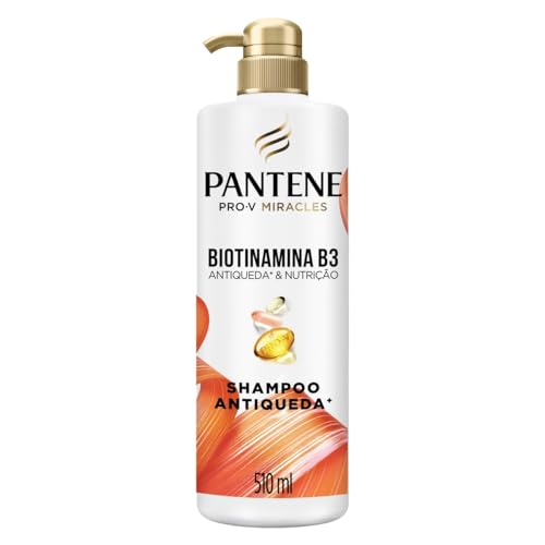 Pantene Shampoo Antiqueda Biotinamina B3 510ml: Cabelos Fortes