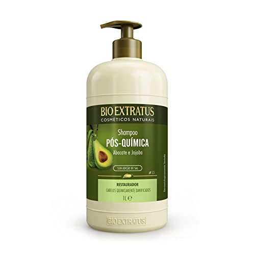 Shampoo Bio Extratus Pós Química Abacate 1L - Restauração Capilar